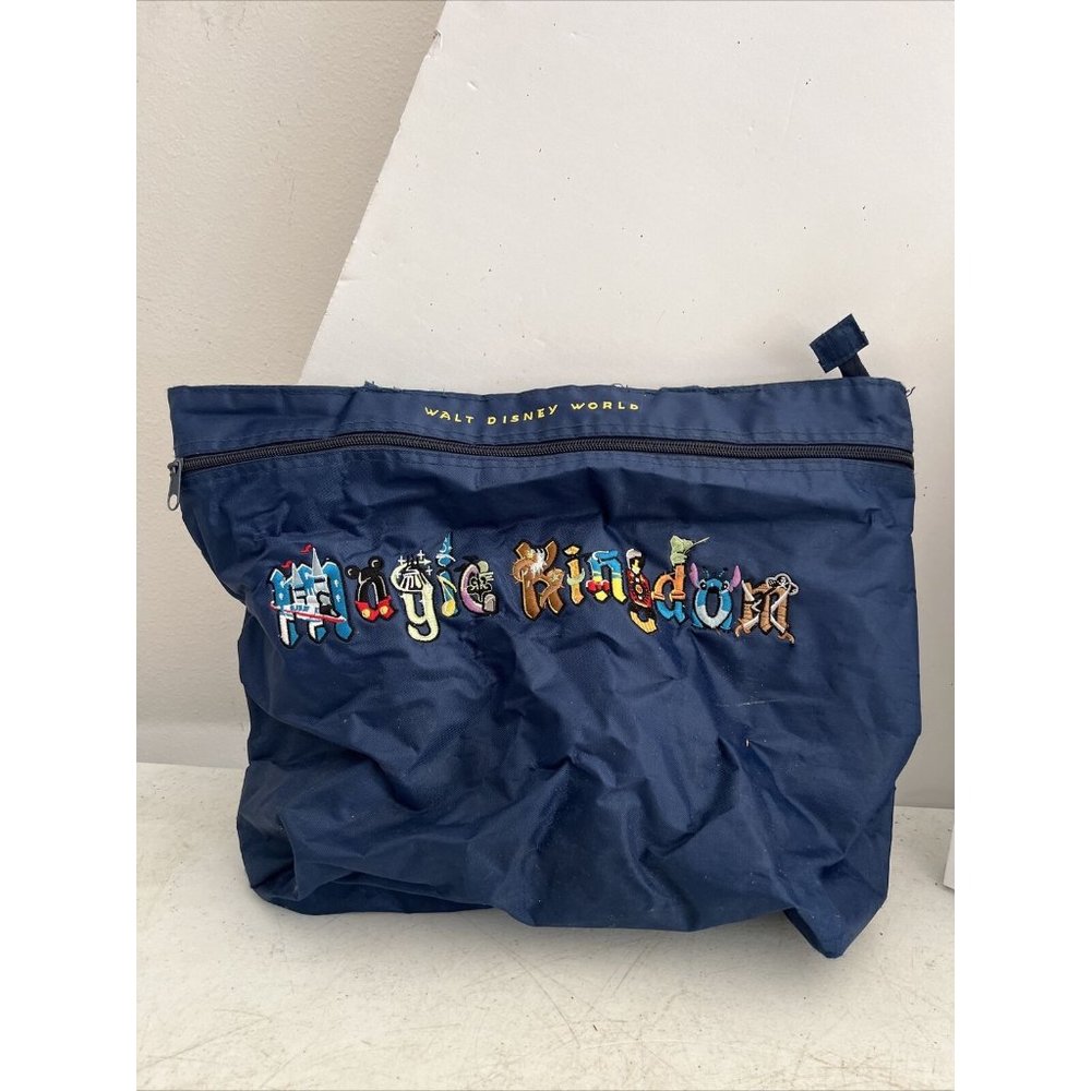 Walt Disney World Magic Kingdom 2005 navy tote bag